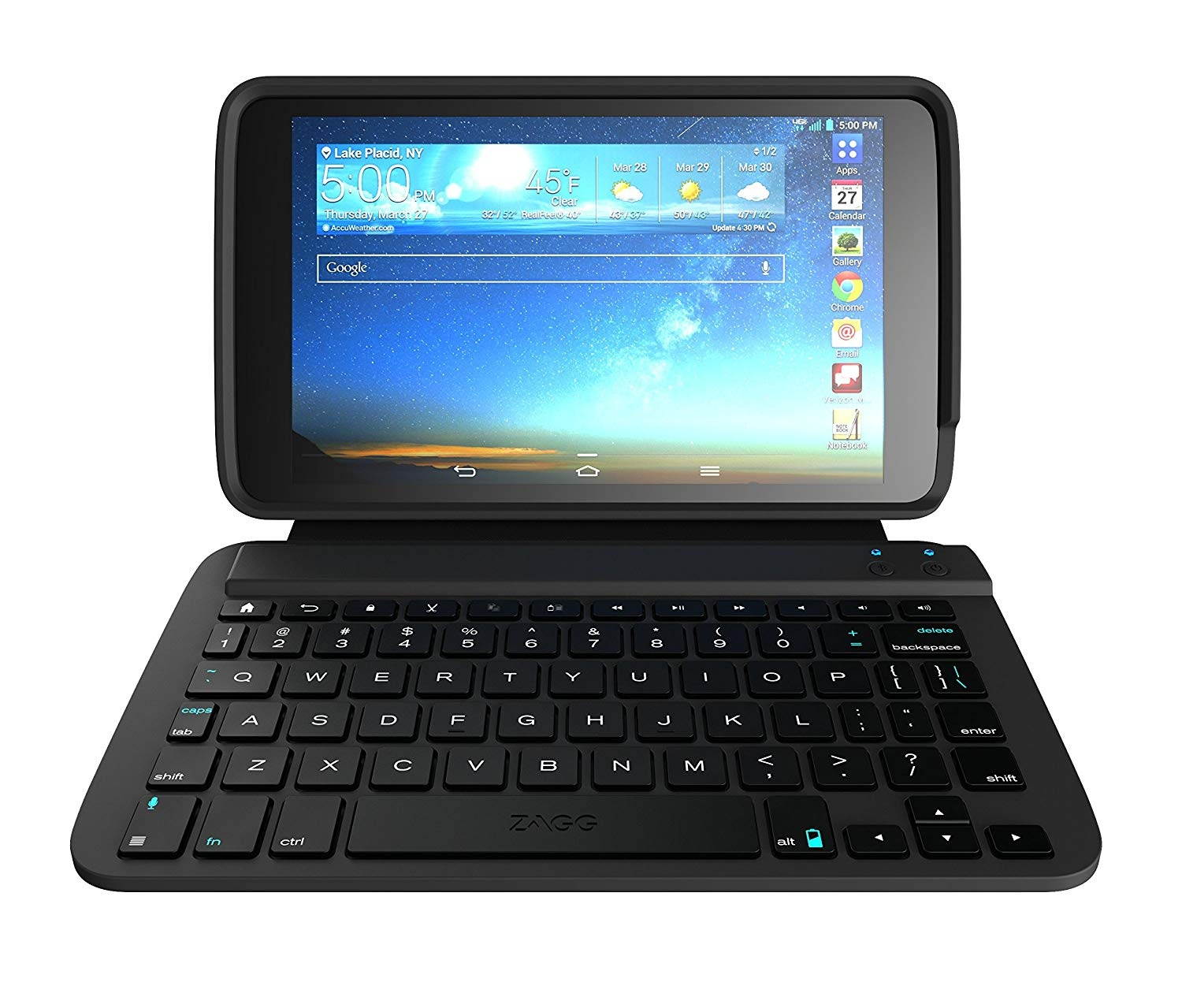 ZAGG  Folio Keyboard for The LG G Pad 8.5 inch TabG85ZKF-BK0