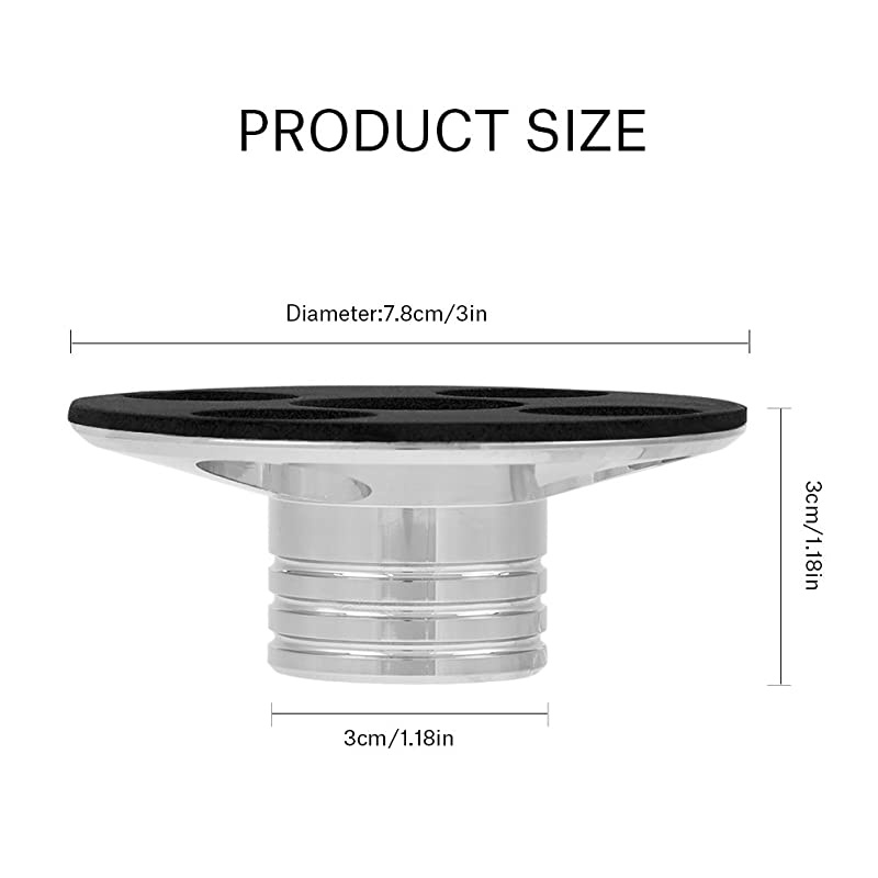 Record Weight Clamp Audio Turntable Metal Disc Stabilizer for LP Vinyl Record PlayerSliver
