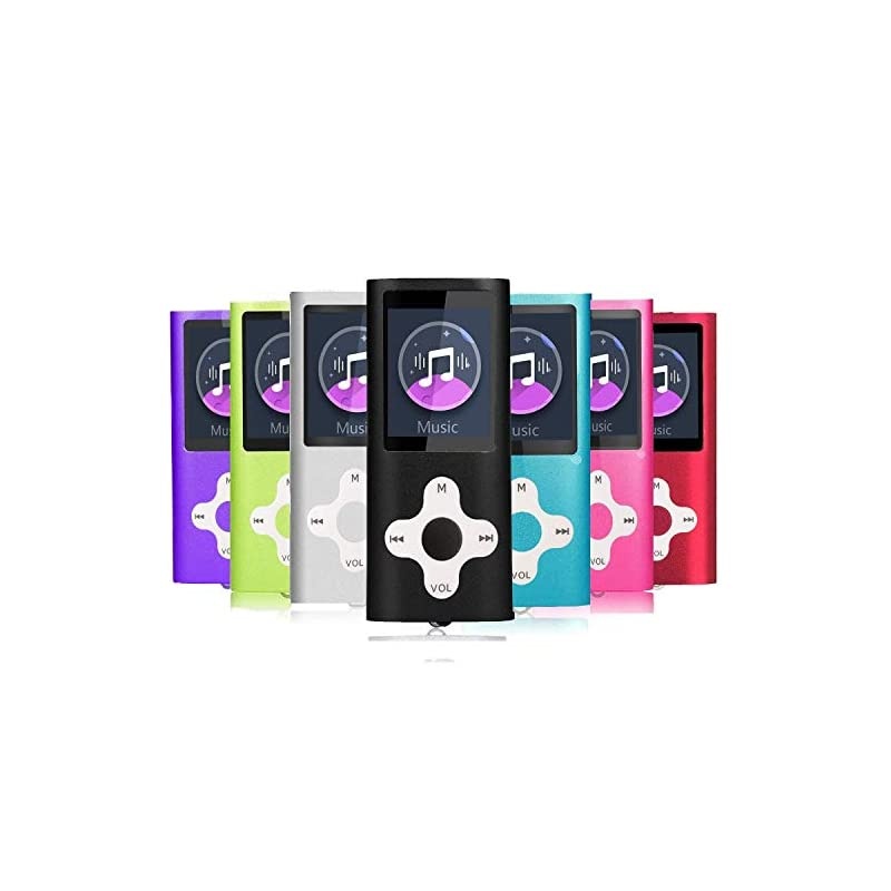 Player,Music Player with a 32 GB Memory Card Portable Digital Music Player/Video/Voice Record/FM Radio/E-Book Reader/Photo Viewer/1.8 LCD