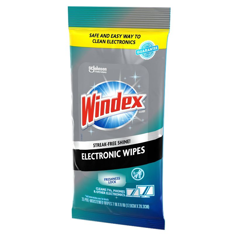 Windex Electronics Wipes - 25ct