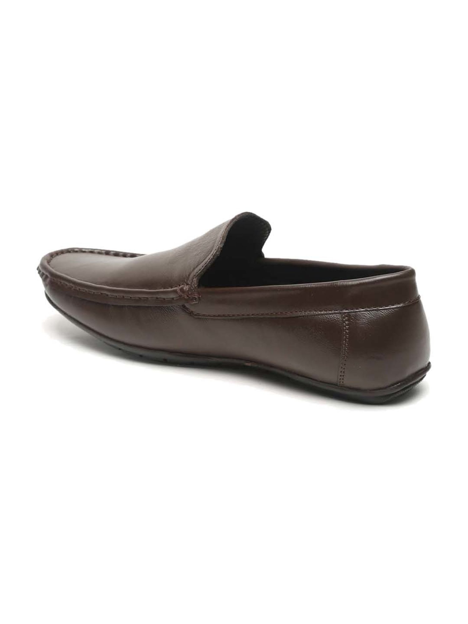 Teakwood Leathers Men's Brown Formal Loafers