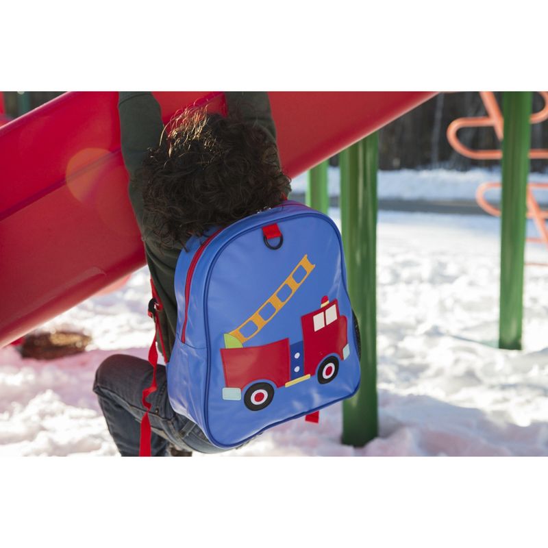 Wildkin Fire Truck Embroidered Backpack