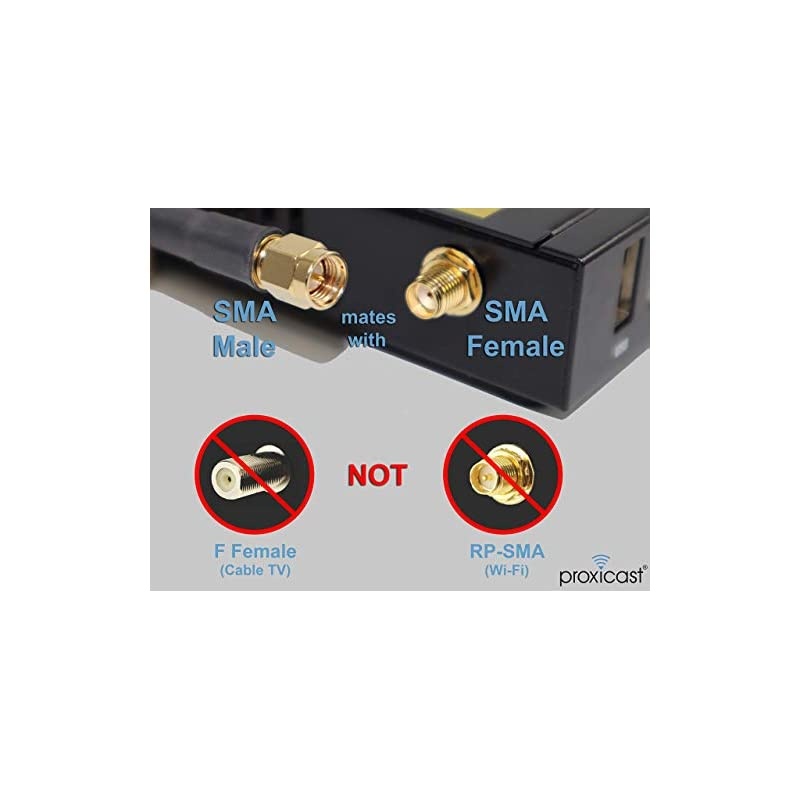 25 ft LowLoss Coax Extension Cable 50 Ohm SMA Male to N Male for 3G4GLTEHamADSBGPSRF Radio to Antenna or Surge Arrester Use Not for TV or WiFi