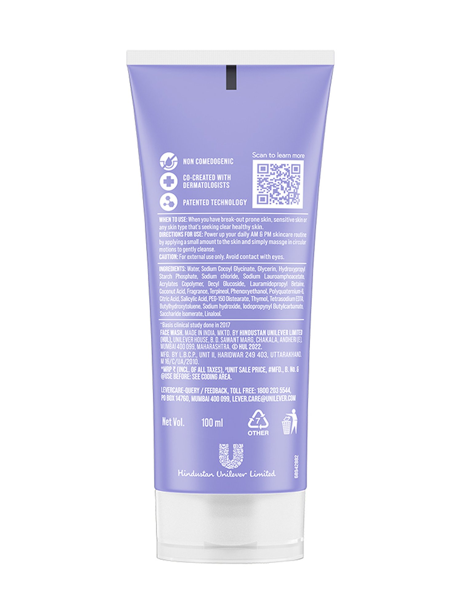 Acne Squad Kick-Start Cleanser with Salicylic Acid - 100 ml