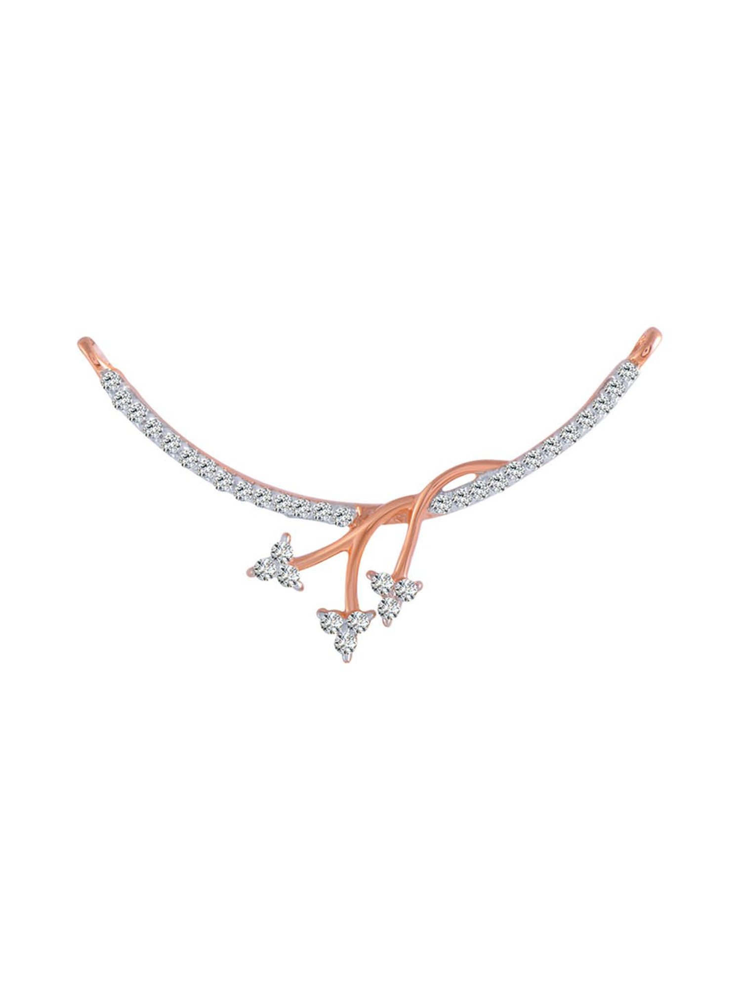 P.C. Chandra Jewellers 18 kt Gold & Diamond Pendant