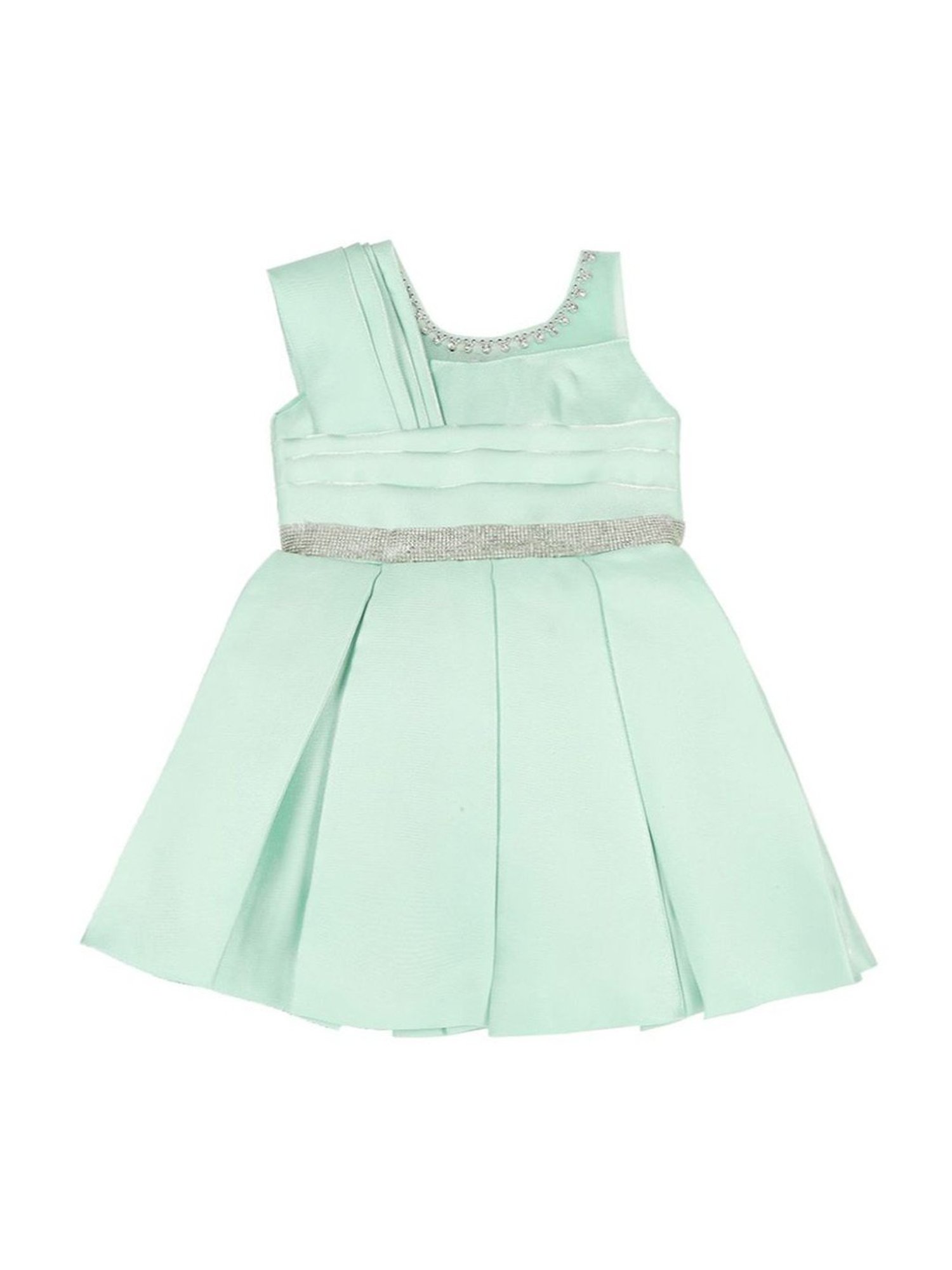 Pink Chick Kids Navy Solid Party Gowns