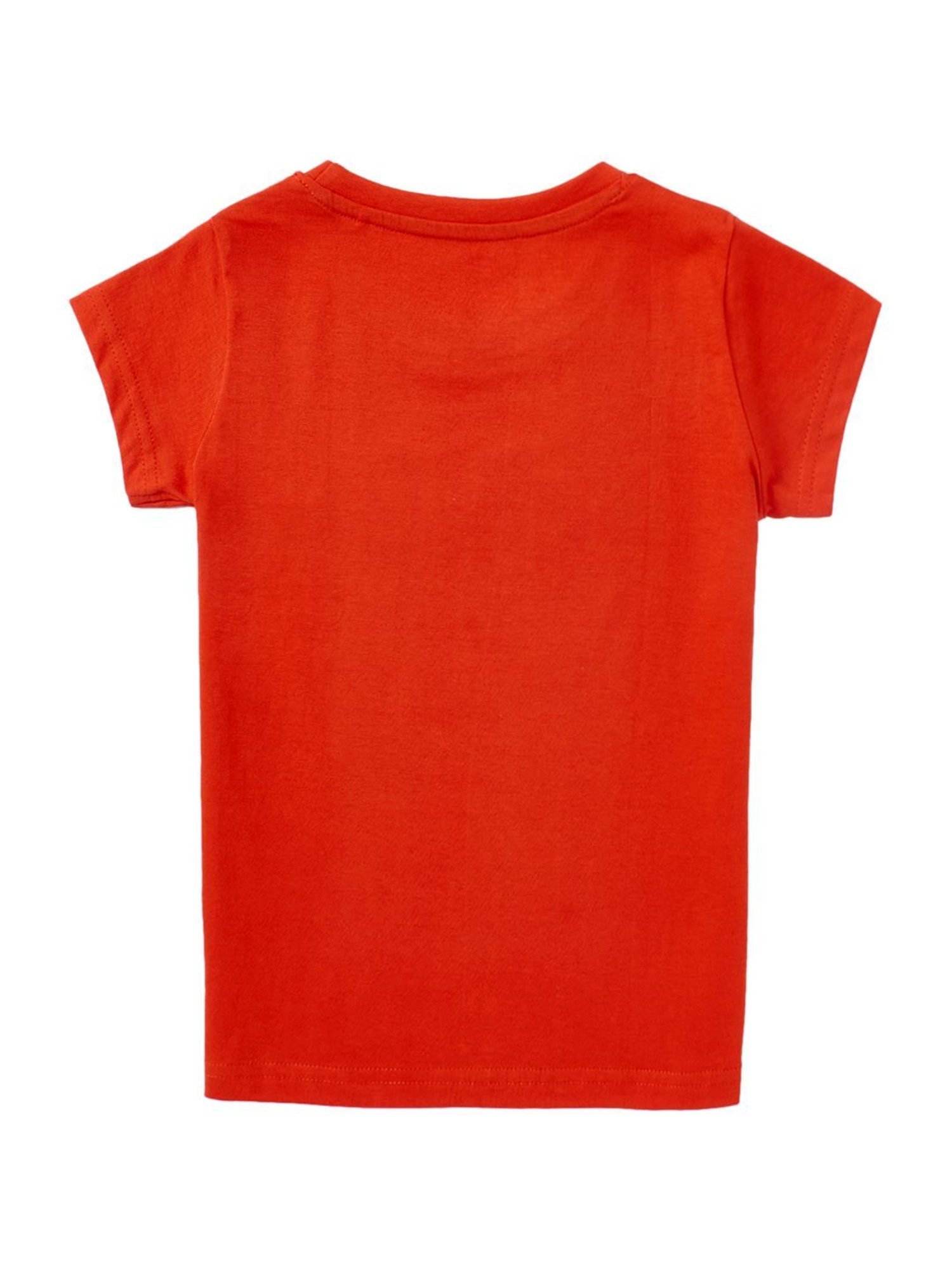 Cub McPaws Kids Multicolor Cotton Printed T-Shirt (Pack of 3)