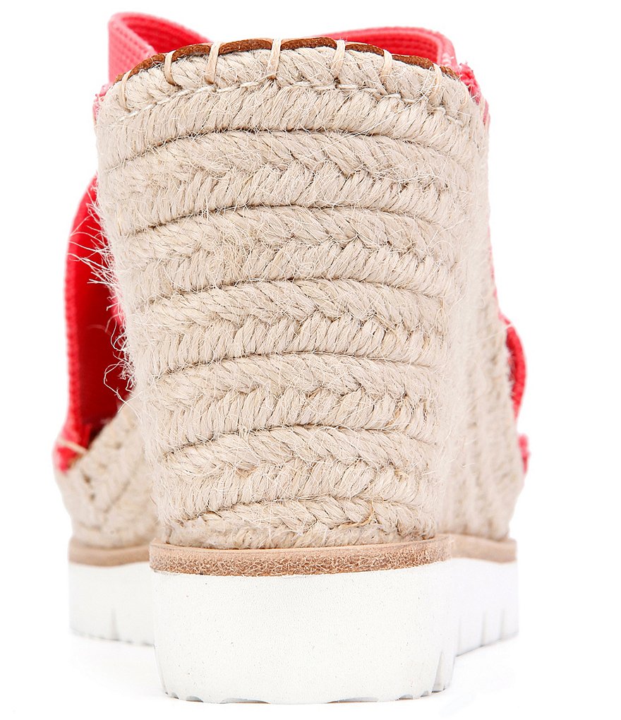 Gentle Souls Elyssa X-band Espadrille Wedge Sandals