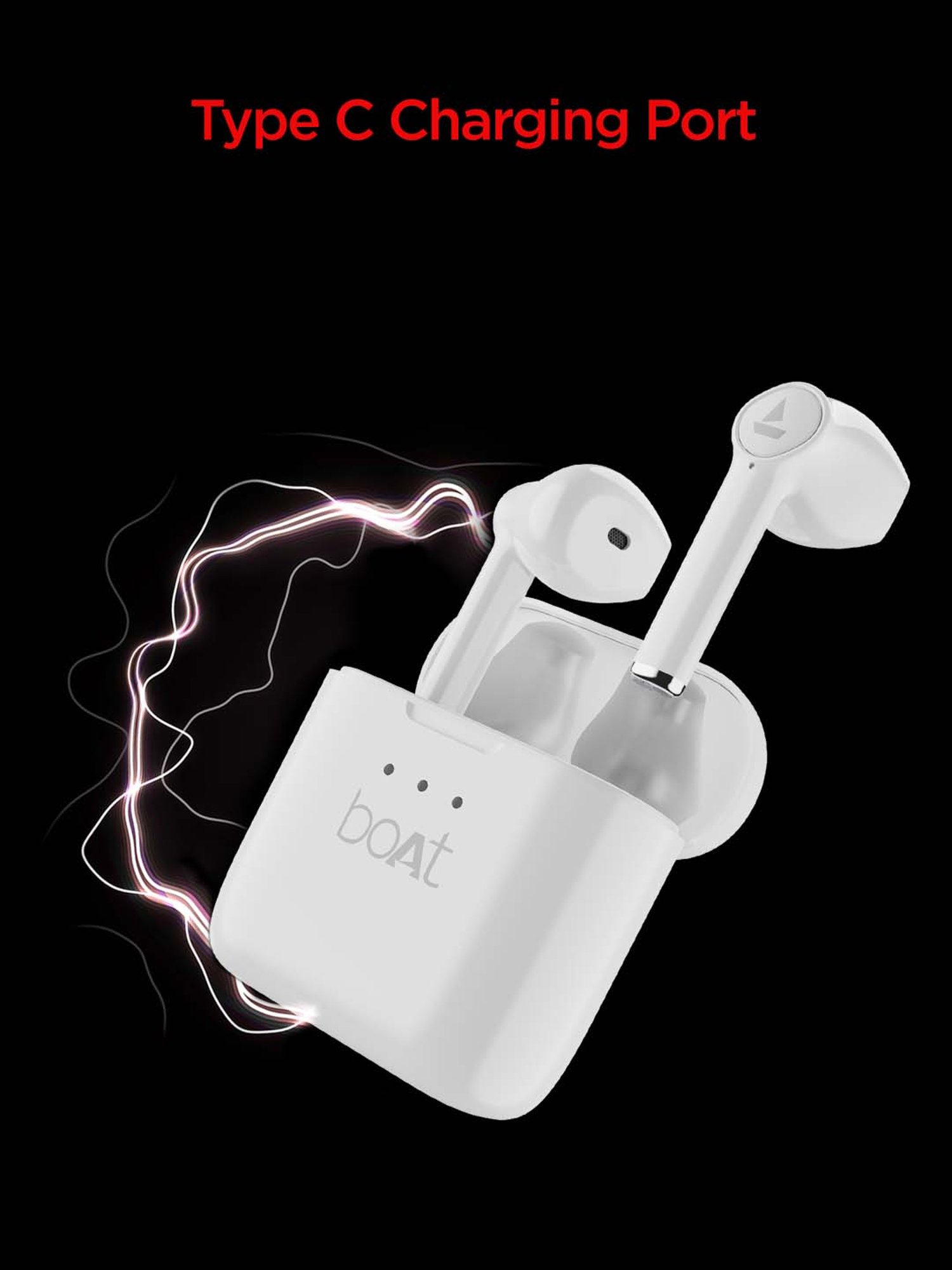 Boat Airdopes 131 In Ear Bluetooth Earbuds with Upto 60H Playback (Ivory White, True Wireless)