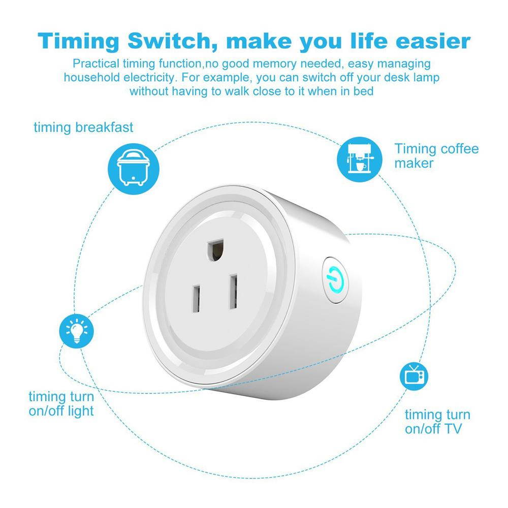 axGear WiFi AC Socket Wireless Ethernet Smart Wall Plug Internet Remote Control