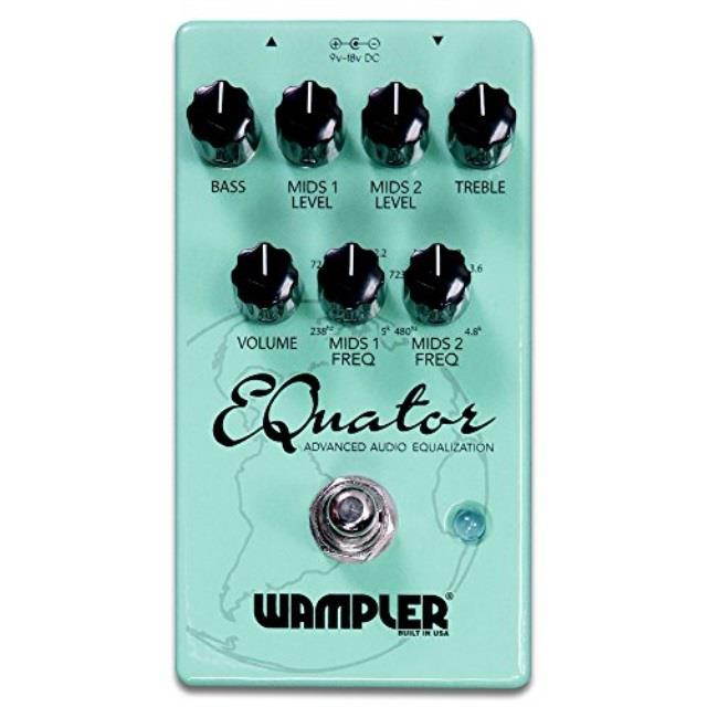 wampler equator advanced audio equalizer guitar effects pedal
