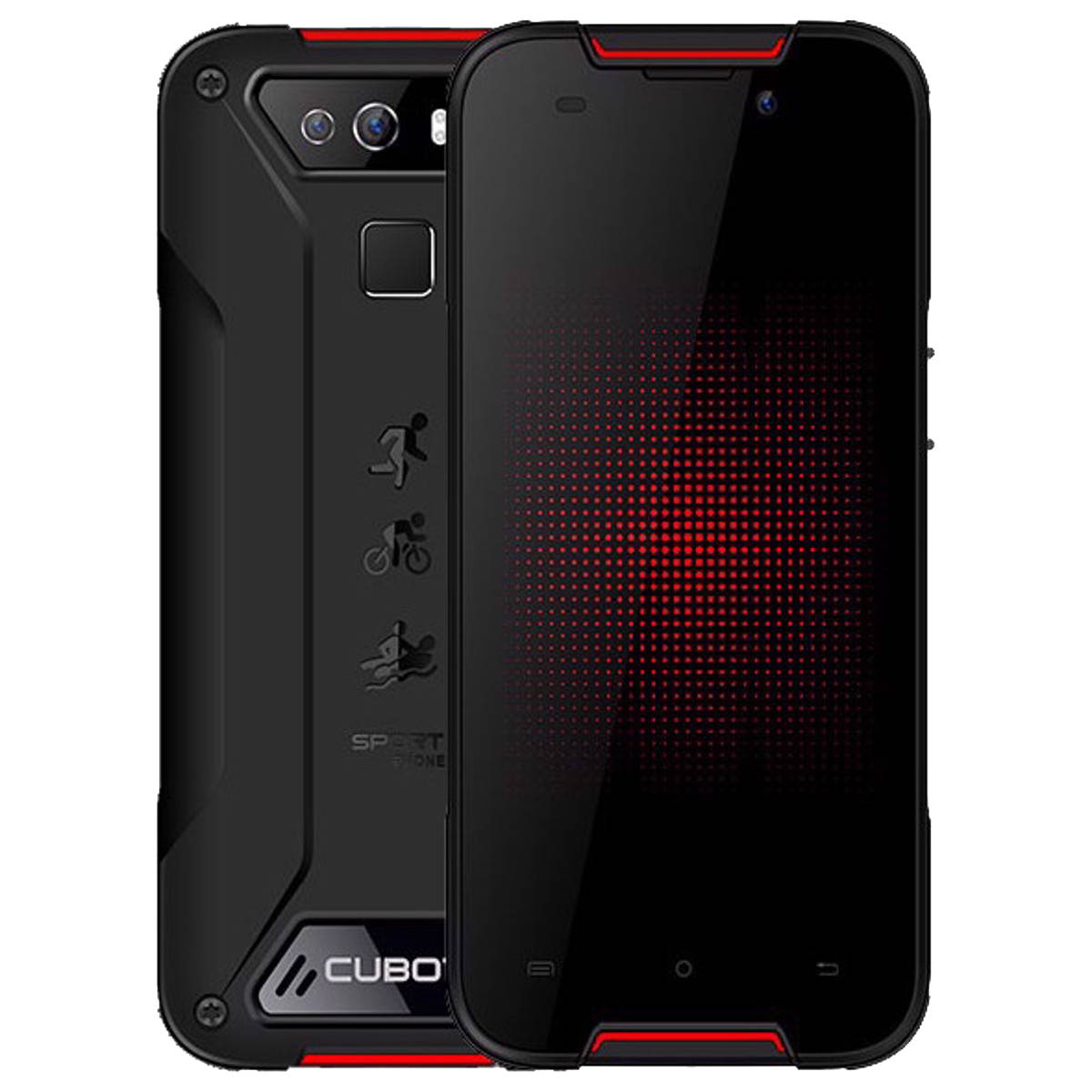 Cubot Quest Lite Dual-SIM 32GB + 3GB RAM (GSM Only | No CDMA) Factory Unlocked 4G/LTE Smartphone (Black) - International Version