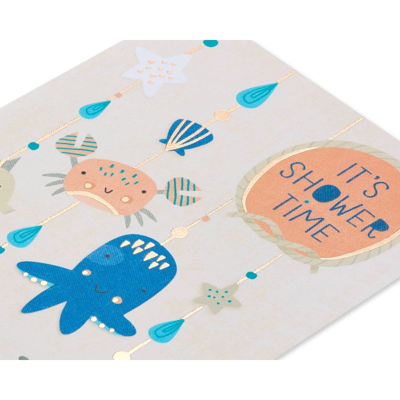 Baby Shower Card It's Shower Time