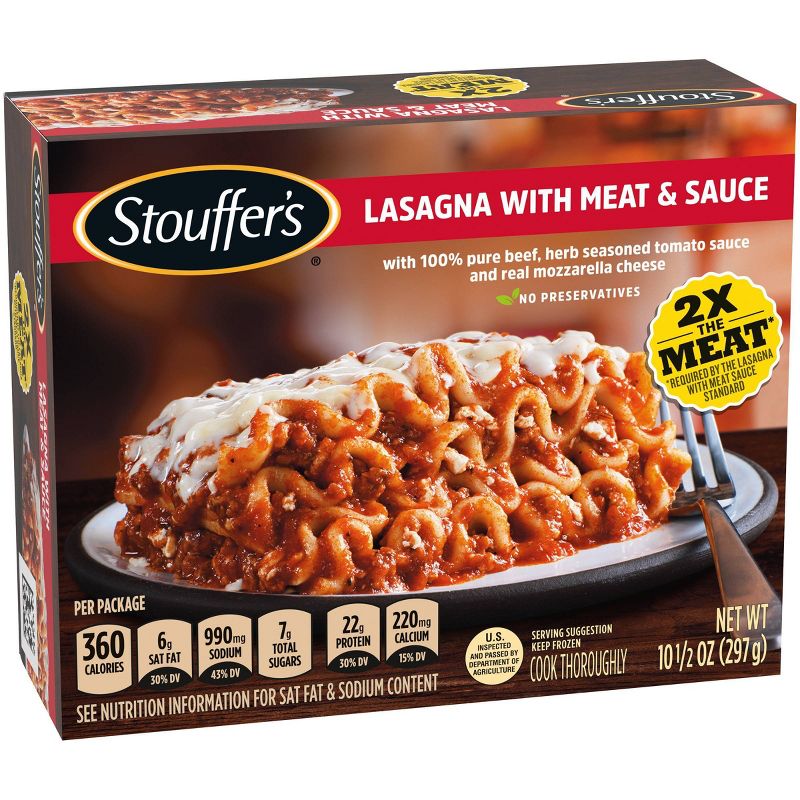 Stouffer's Frozen Lasagna with Meat & Sauce Classics - 10.5oz