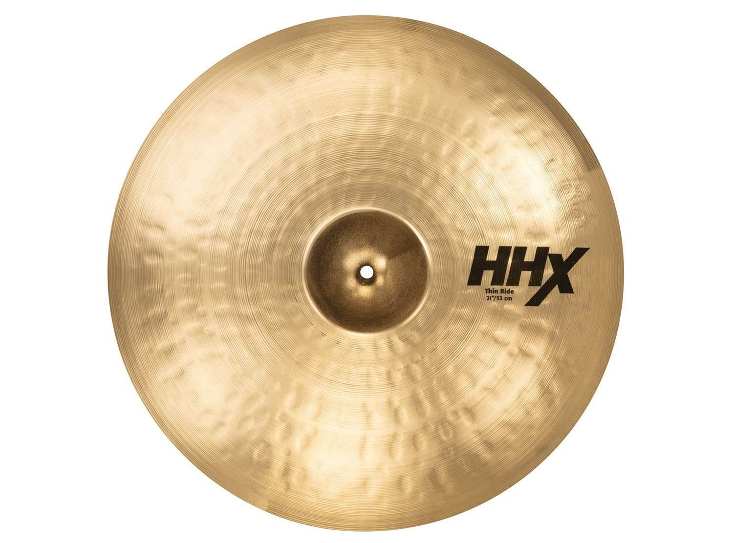 Sabian HHX Thin Ride Cymbal - Brilliant (21")
