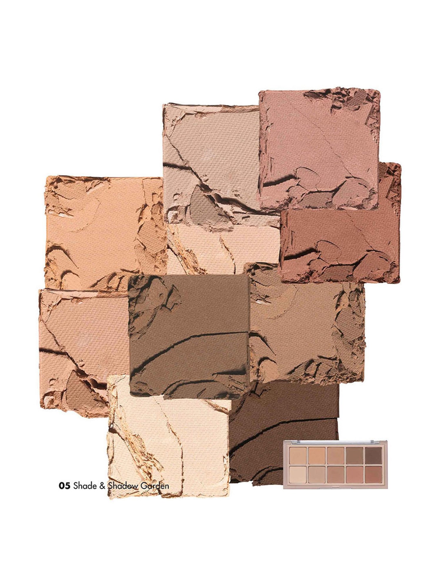 Rom&nd Better Than Eyeshadow Palette 05 Shade & Shadow Garden - 8 gm