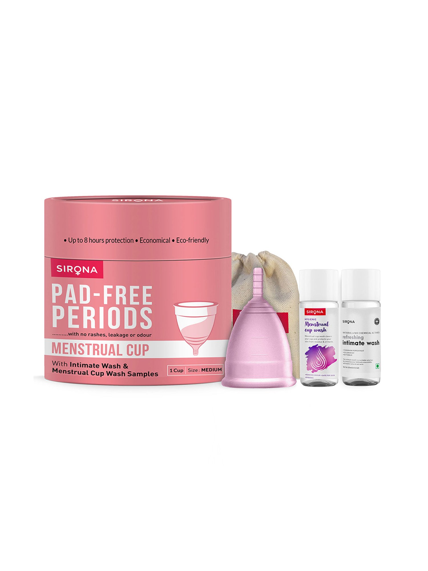 Namyaa Ultra Soft Medium Reusable Menstrual Cup - 50 gm