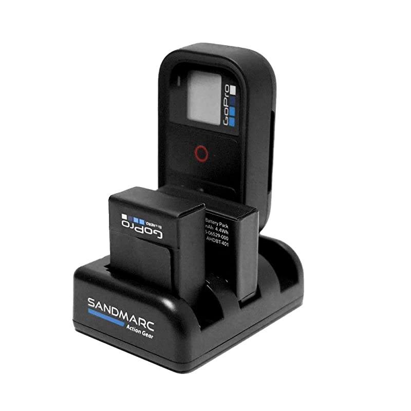 Procharge Triple Charger for GoPro Hero 4 3+ 3 and Smart WiFi Remote