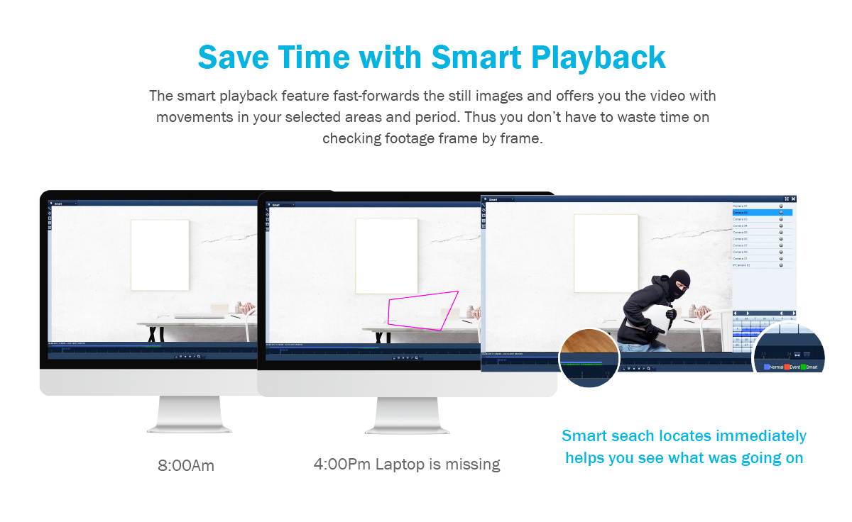 ANNKE 1080p 8CH Security Camera System  with 8&times;1080P HD Indoor/Outdoor Weatherproof CCTV Cameras, Motion Alert, Remote Access with 1TB