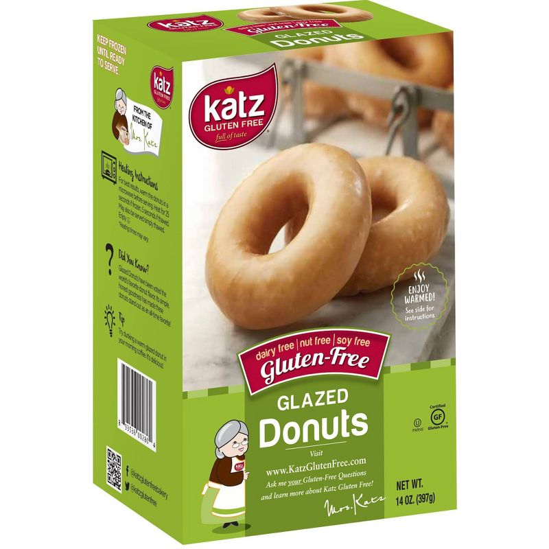 Katz Gluten Free Glazed Donuts - 14oz