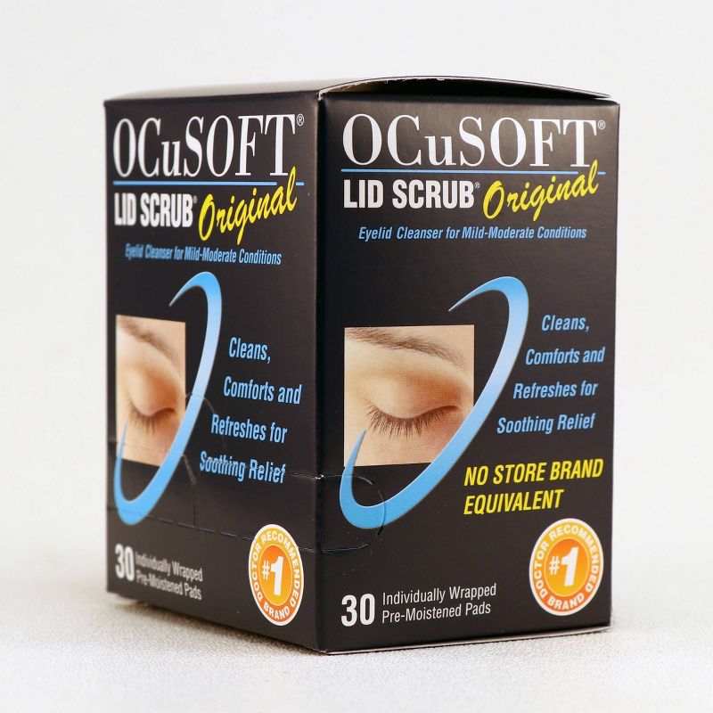 OCuSOFT Eye Lid Scrub Original Pre-Moistened Pads - 30ct