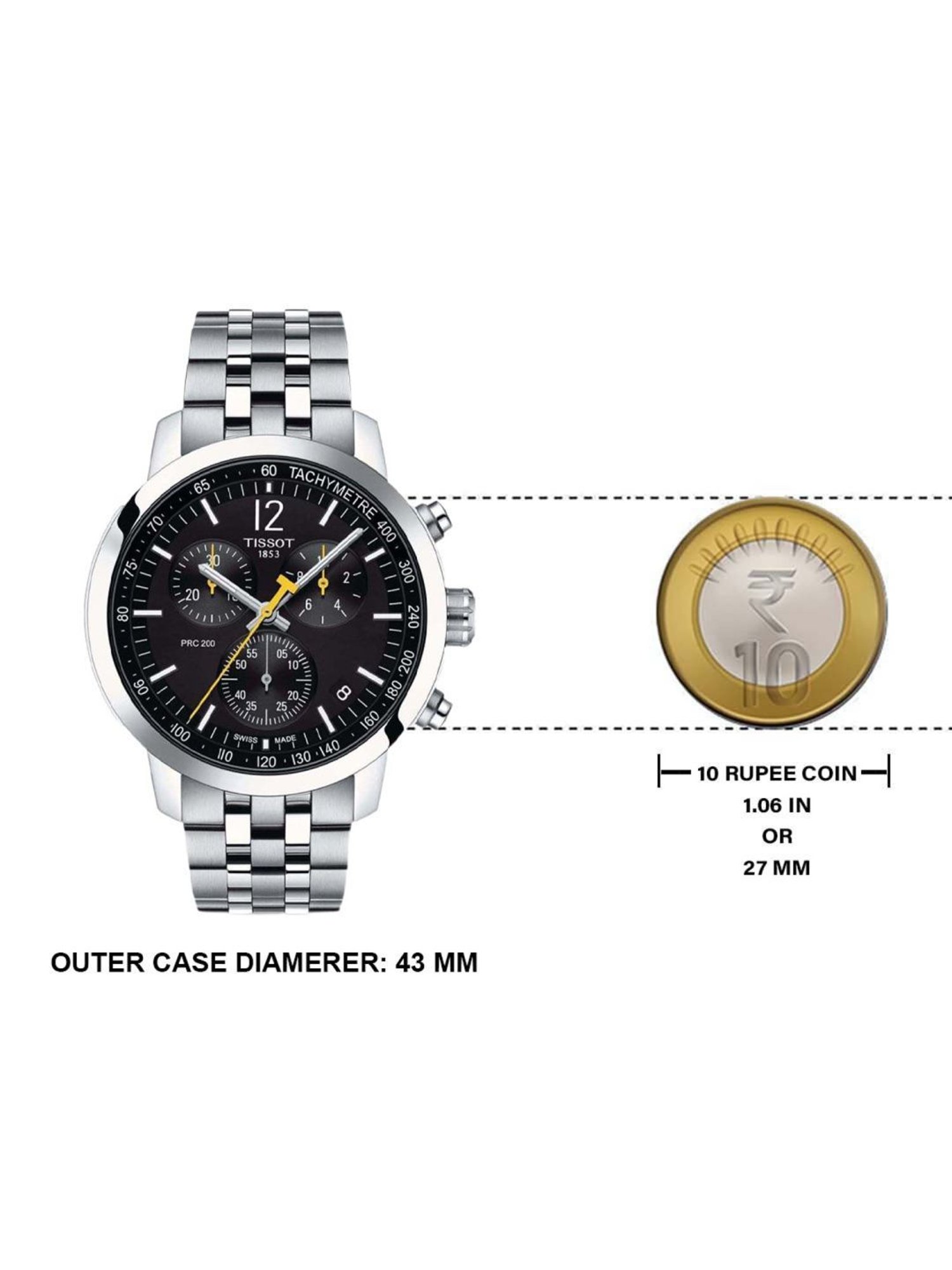 TISSOT PRC 200 CHRONOGRAPH T1144171105700