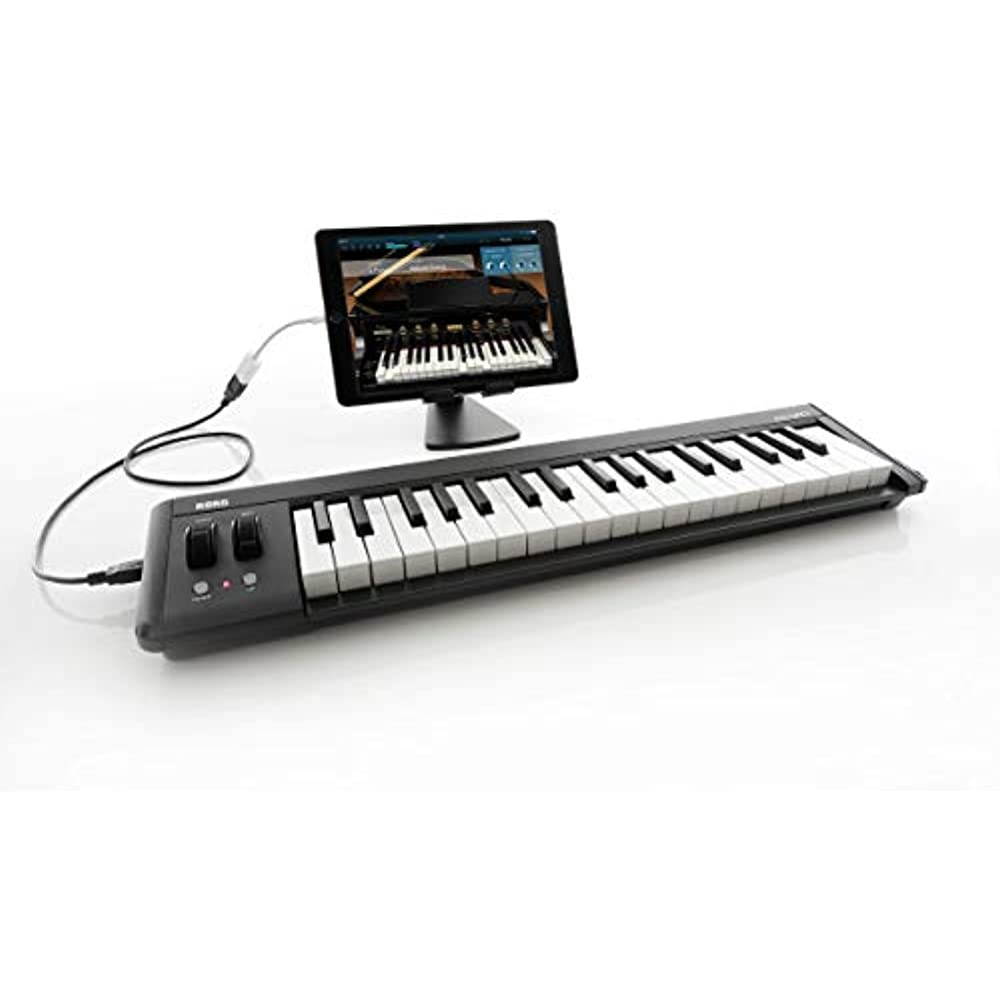 Korg microKEY2 37 Key USB Powerable MIDI Controller Keyboard with Pedal Input