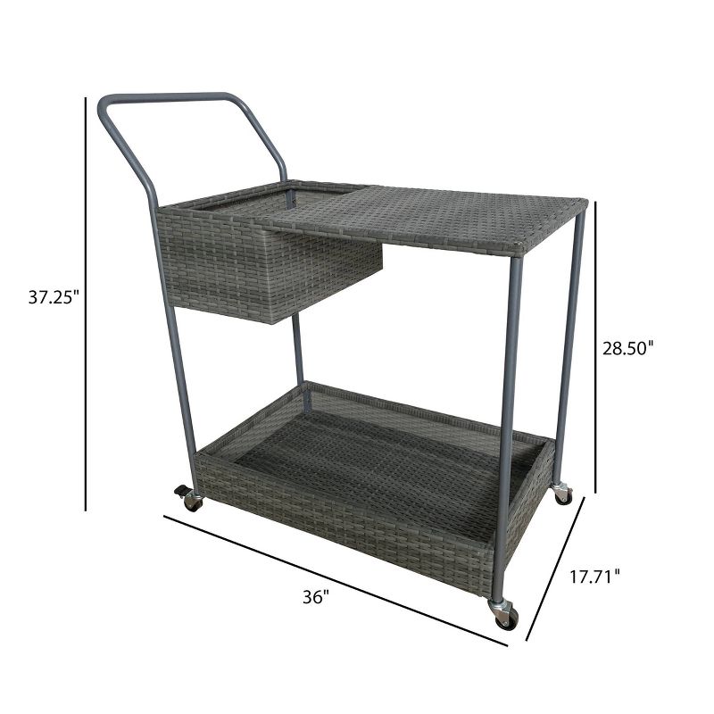 Outdoor Bar Cart - TK Classics