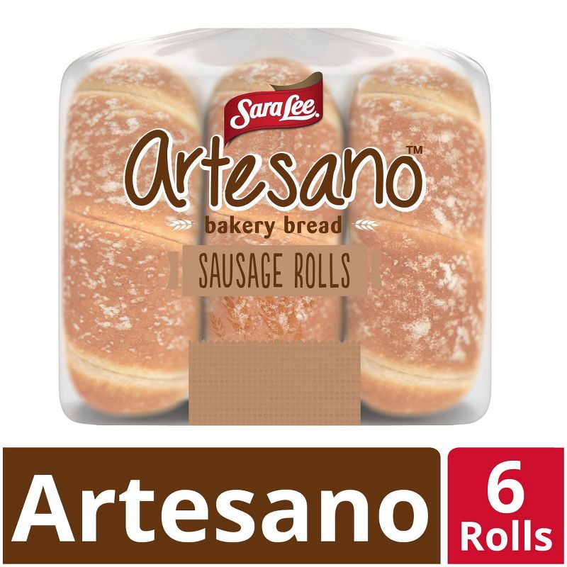 Sara Lee Artesano Sausage Rolls - 15oz