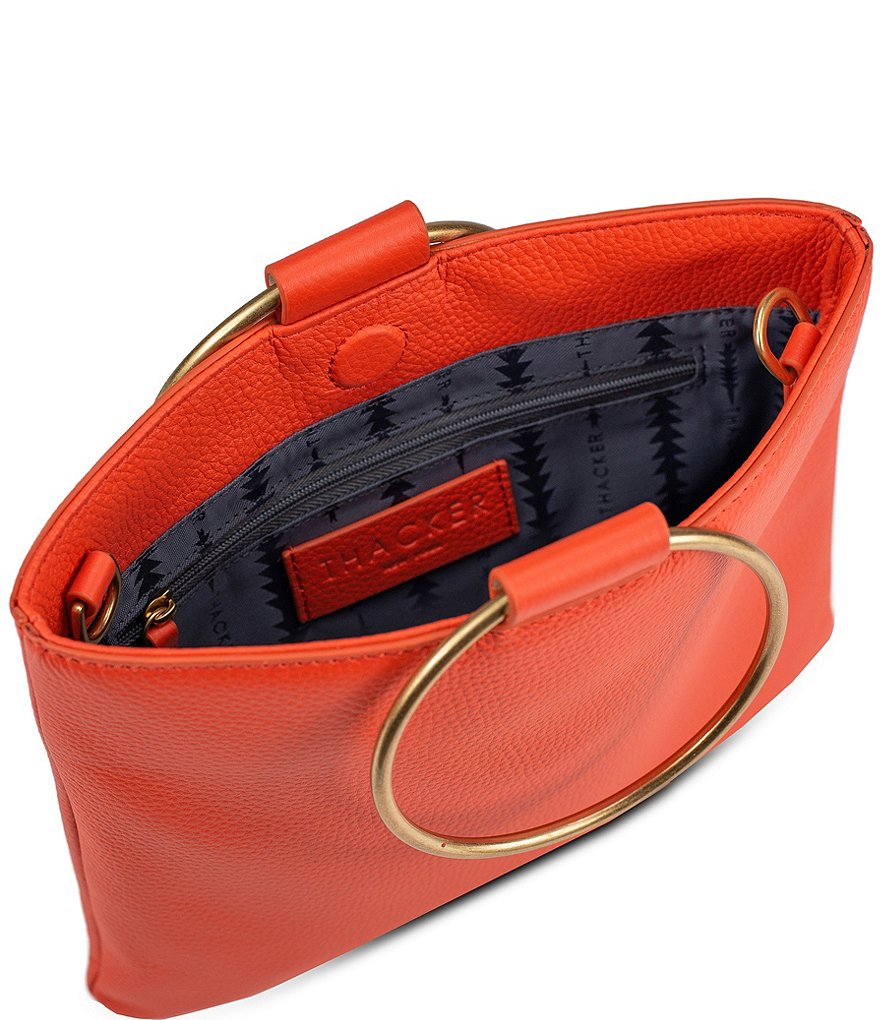 Thacker Le Pouch Ring Handle Crossbody Bag