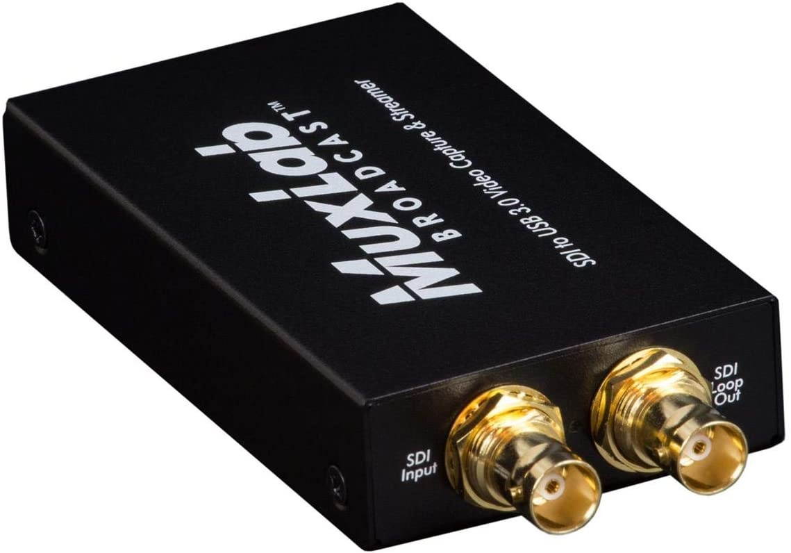 Muxlab SDI to USB 3.0 Video Capture & Streamer