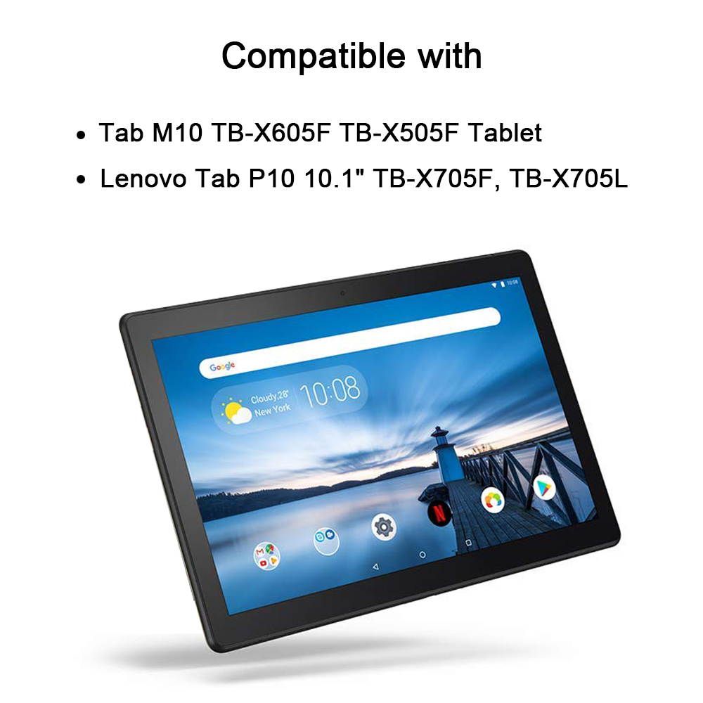 Mignova Case for Lenovo Tab M10 10.1 Case, Heavy-Duty Drop-Proof and Shock-Resistant Rugged Hybrid case(with Built-in Stand), for Lenovo Tab M10 TB-X605F 10.1" case