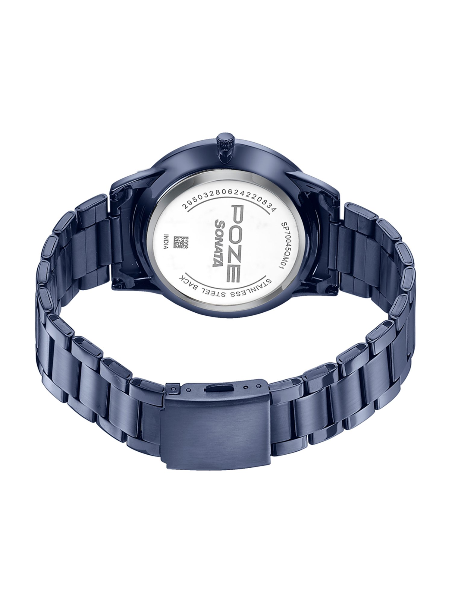 Sonata Poze 3.0 SP70045QM01W Analog Watch for Men