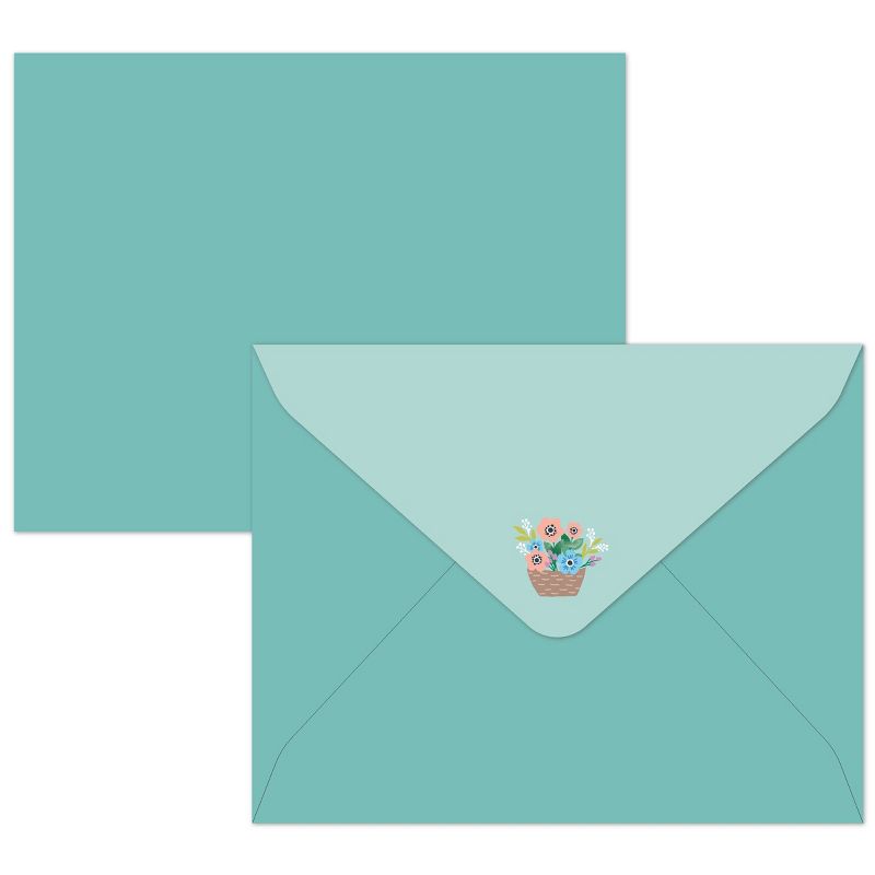 Green Inspired 10ct Bicycle Blank Cards