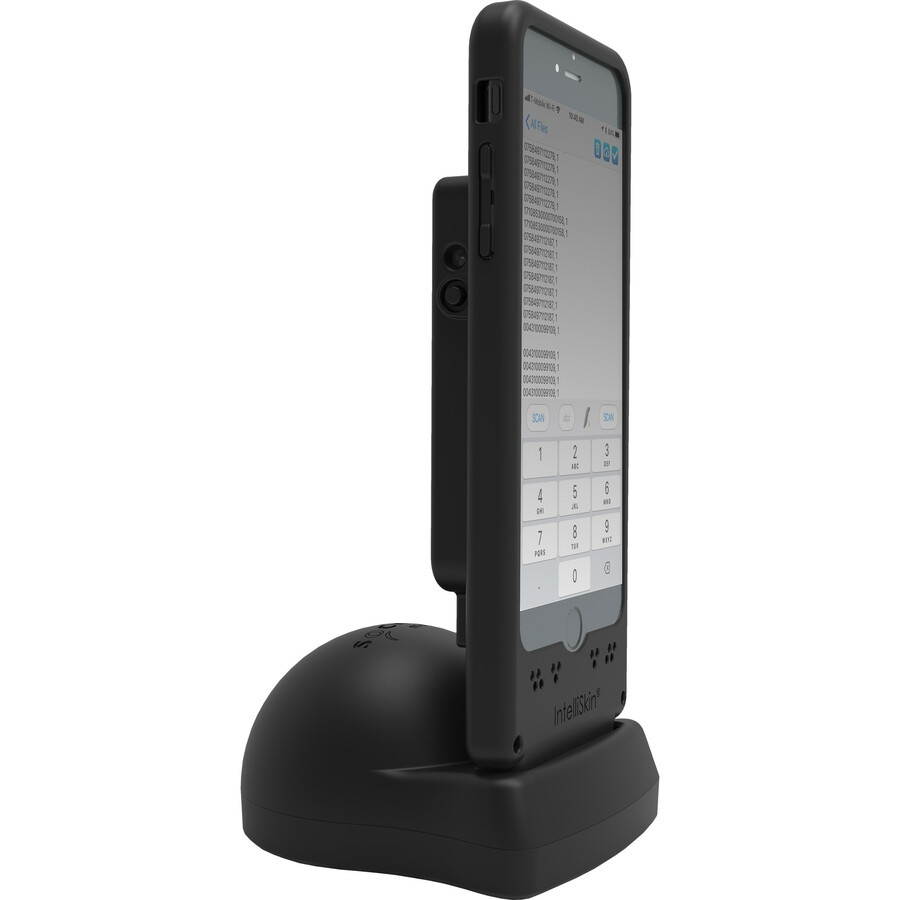 DURASLED DS840, UNIVERSAL BARCODE SCANNING SLED FOR IPHONE 6/7/8 & CHARGING DOCK
