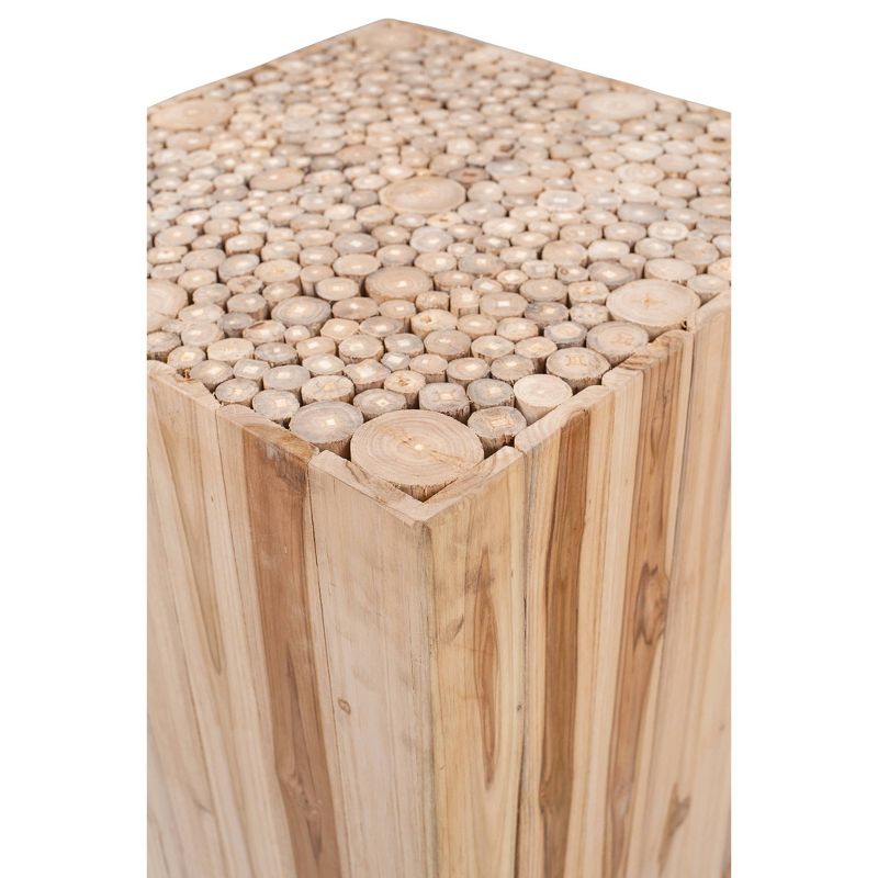 Alma Teak Accent Table Natural - East at Main