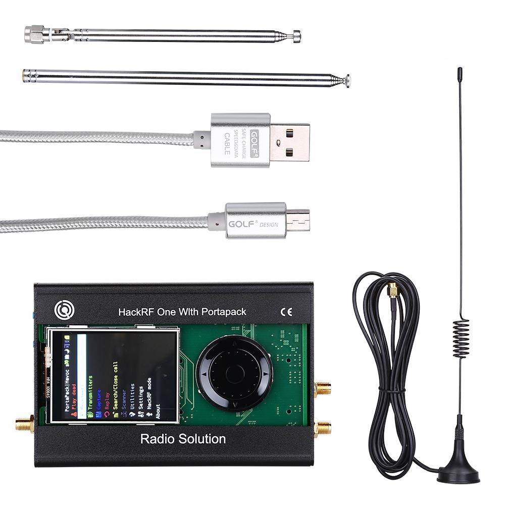 2019 PortaPack + HackRF One SDR + Metal Case +TXCO + Havoc Firmware Programmed