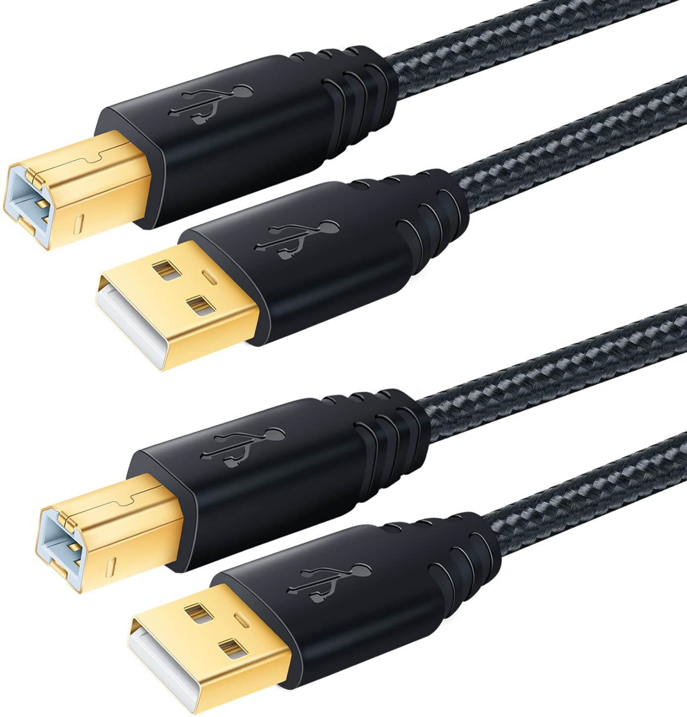 25Ft 25 Feet DB25 Male to Female MF Extension Parallel Cable UL Certified