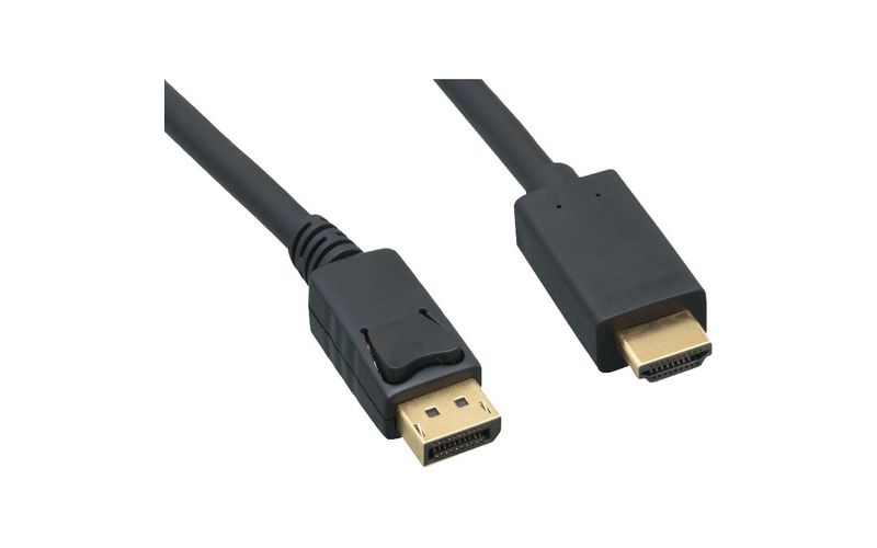 Professional Cable DisplayPort To HDMI Cable 4K With Latch