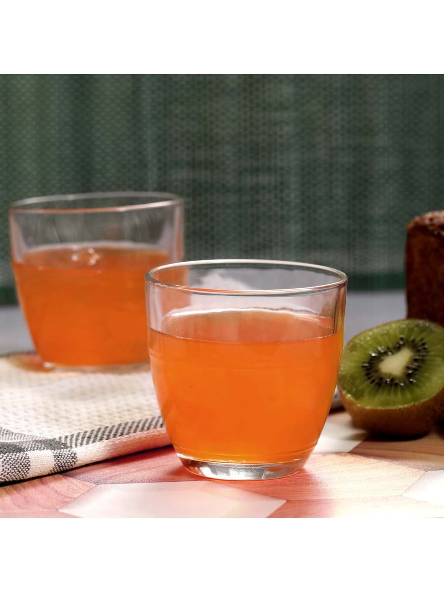 Duralex 'Gigogne' Transparent Glass 18.5 cm Tumbler (0.16 L) - Set of 4