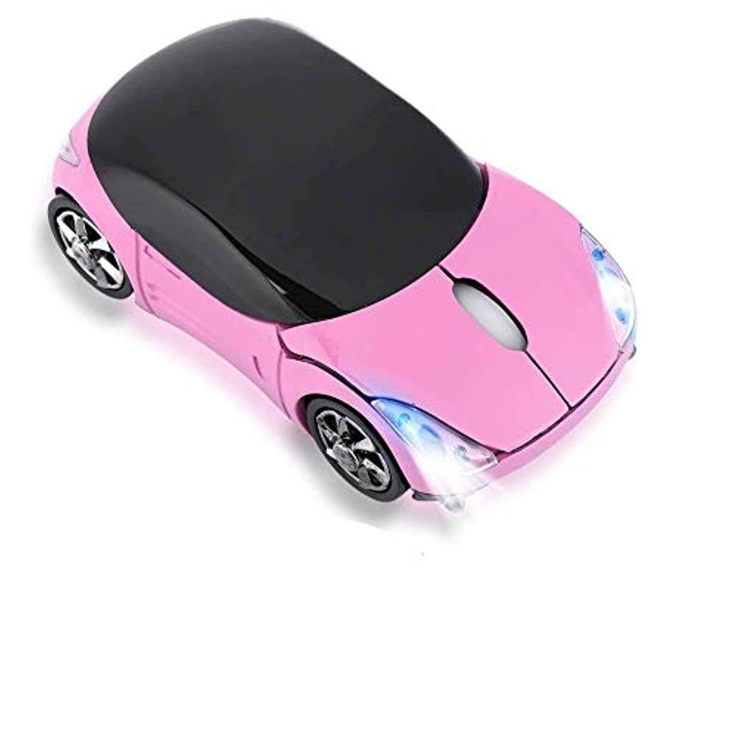 car mouse, 2.4ghz wireless bluetooth mouse, portable optical small mouse 1600dpi for mac android me windows pc tablet gaming of