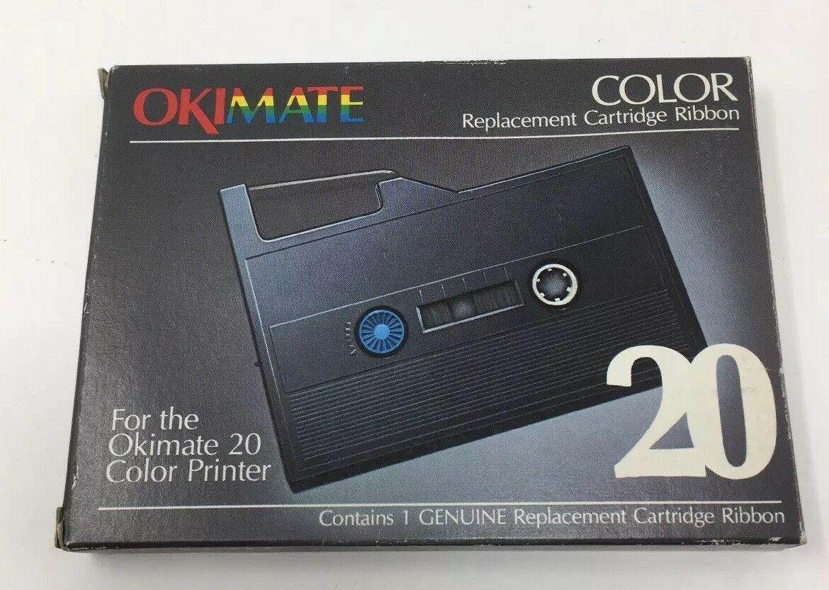 Color Ribbon Okimate 20 Printer NEW SEALED