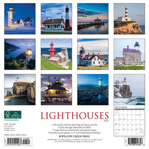 2021 Lighthouses Wall