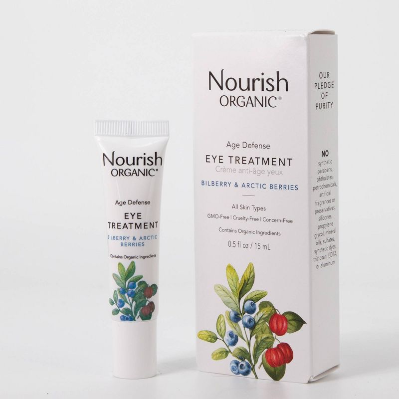 Nourish Organic Age Defense Eye Cream - 0.5 fl oz