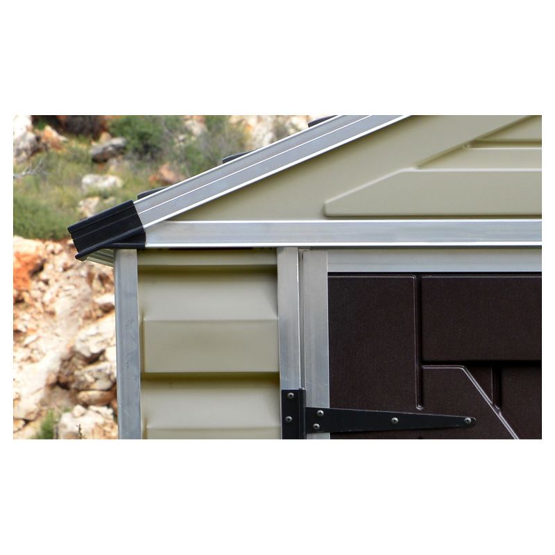 6'x 5.5' Everett Storage Shed Beige - Suncast