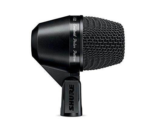 Shure PGA52 Cardioid Dynamic Kick Drum Microphone (w/XLR Cable)