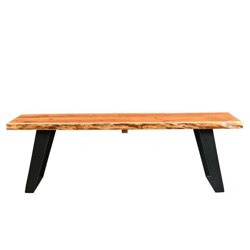 60" Live Edge Bench Natural - Timbergirl