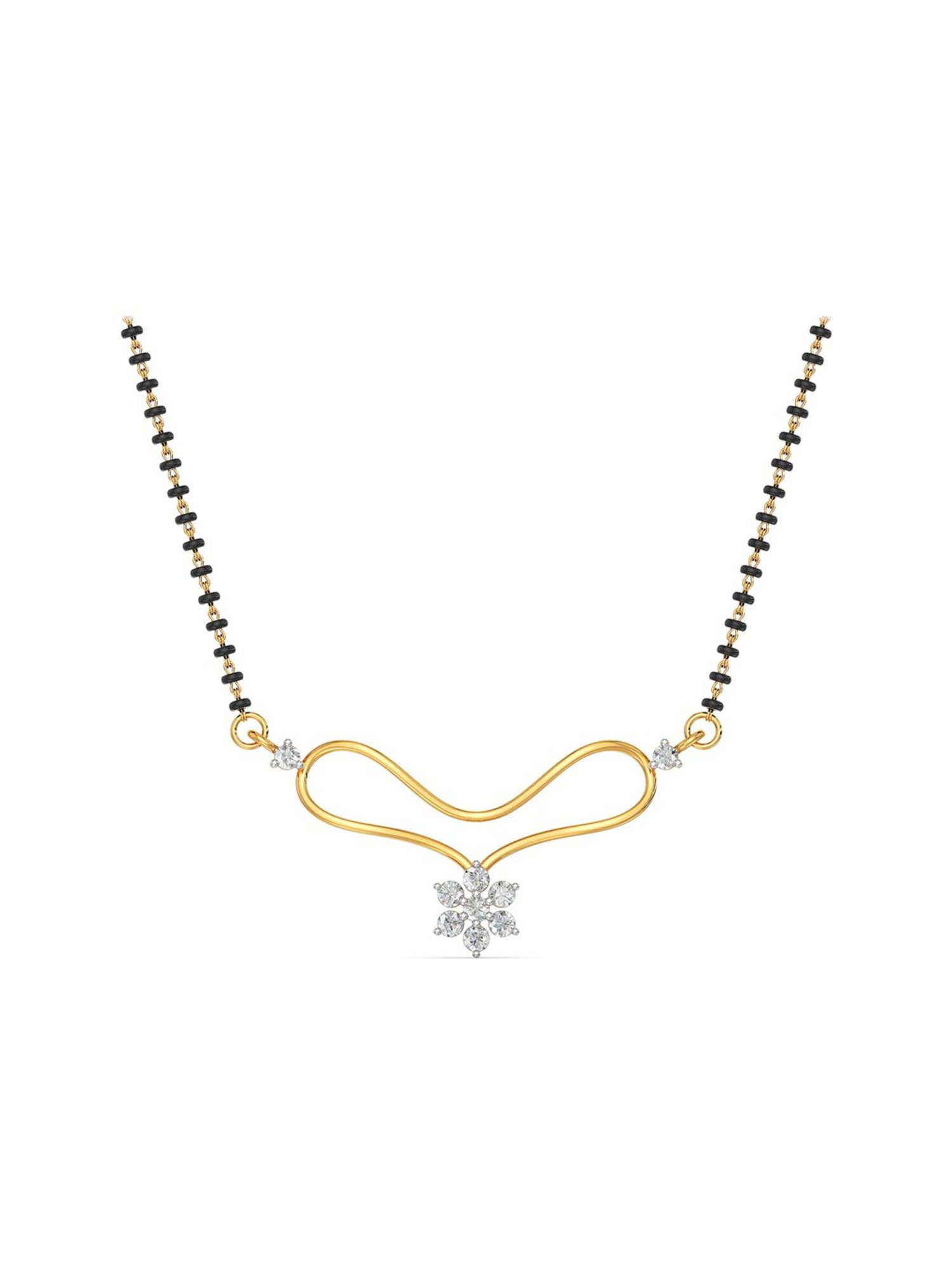 Joyalukkas 18k Gold & Diamond Mangalsutra