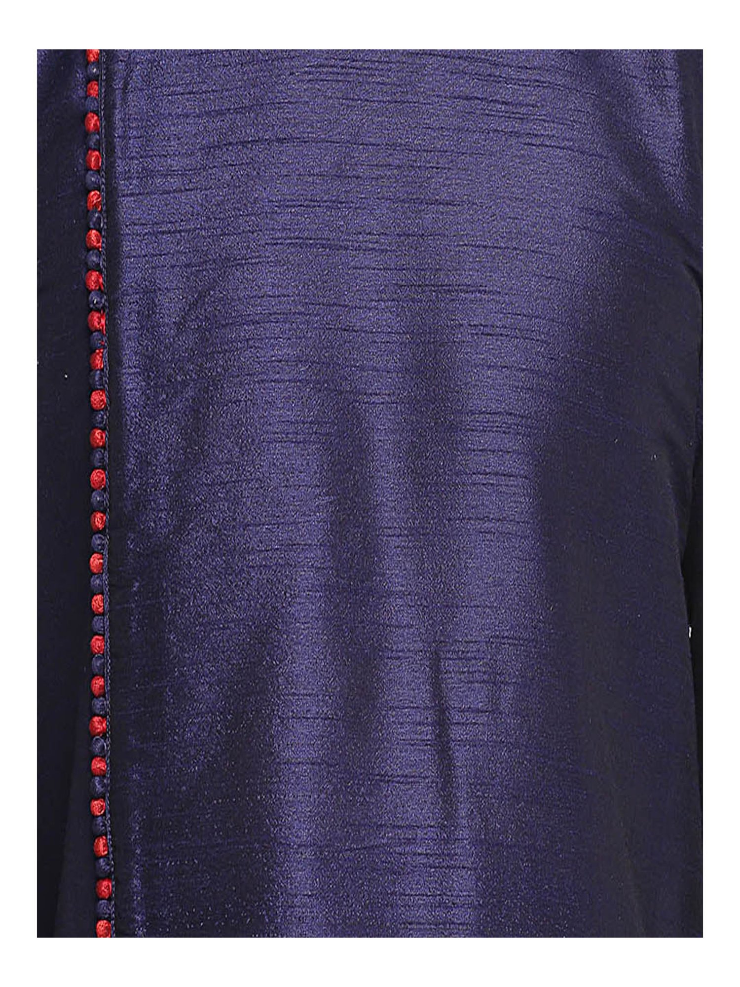 Sanwara Deep Blue & Maroon Regular Fit Kurta with Churidar