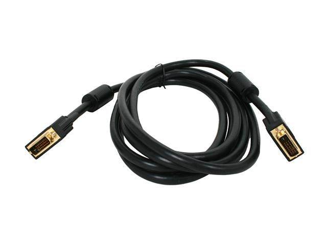 DAT 7321D Black Male to Male One DVI-D to DVI-D Single Link Cable